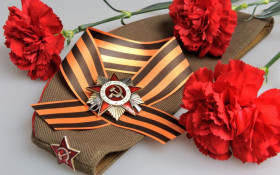 Участие во всероссийских акциях ко Дню Победы.